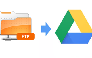 Moving files to Google Drive from FTP