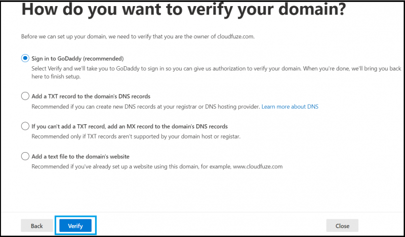 How to Add a Domain to Office 365 Account