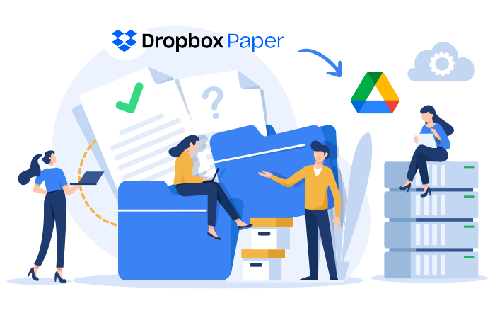 How To Migrate Dropbox Paper To Google Drive CloudFuze