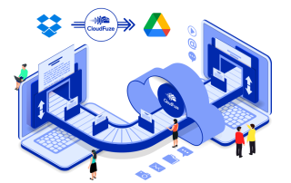 Copy Dropbox Folder to Google Drive Via CloudFuze Folder Display