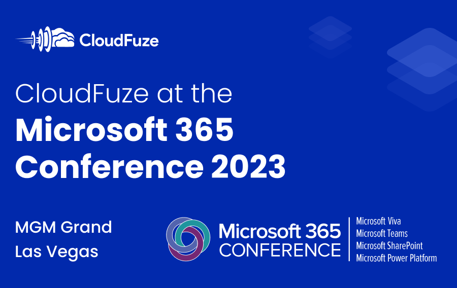 CloudFuze at the Microsoft 365 Conference 2023
