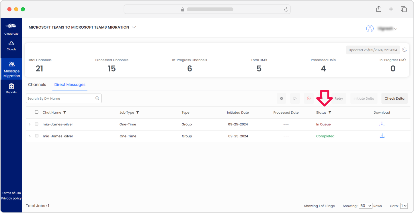 Migration reports