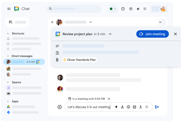  Google Chat Features